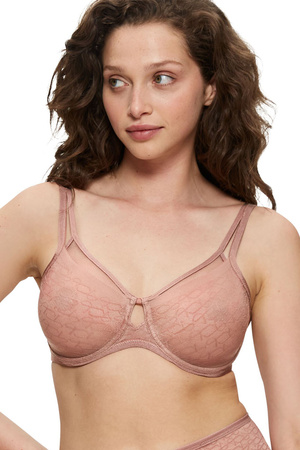 Biustonosz miękki Triumph 10215906 Signature Sheer W01 EX 6901-toasted almond 