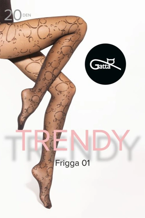 Rajstopy Gatta Frigga 01 20 DEN nero