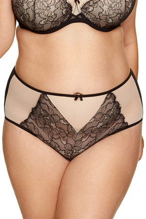 Gorteks Poema/F Majtki figi, czarny