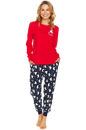 Piżama Doctor Nap PM.5262 red