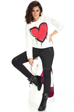 Bas Bleu Izzy Spodnie rurki, black