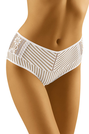 Wol-Bar Eco-Pa Majtki figi, biały