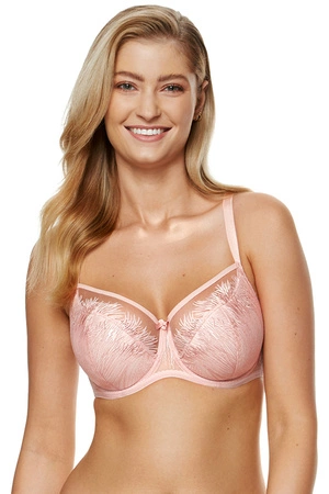 Biustonosz półusztywniany Gorteks Mable/B3 różowy 