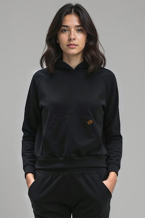 Bluza nierozpinana Vivisence 9003 czarny