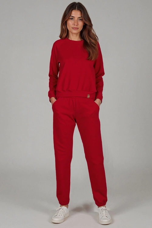 Komplet bluza+spodnie Vivisence 9204kmpl czerwony