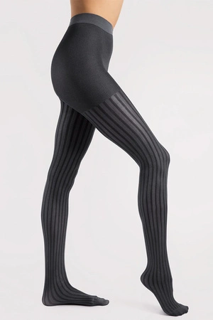 Wyrób pończoszniczy rajstopy Fiore Colour Story 30 DEN G6097 graphite