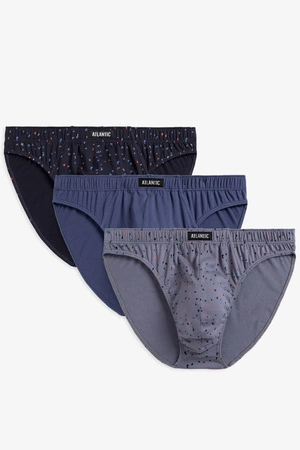 Slipy Atlantic 3MP-165 3-pak grafit/indygo/granat