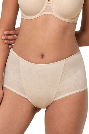Wysokie figi Triumph 10207231 Wild Rose Sensation Maxi 00NZ-nude beige