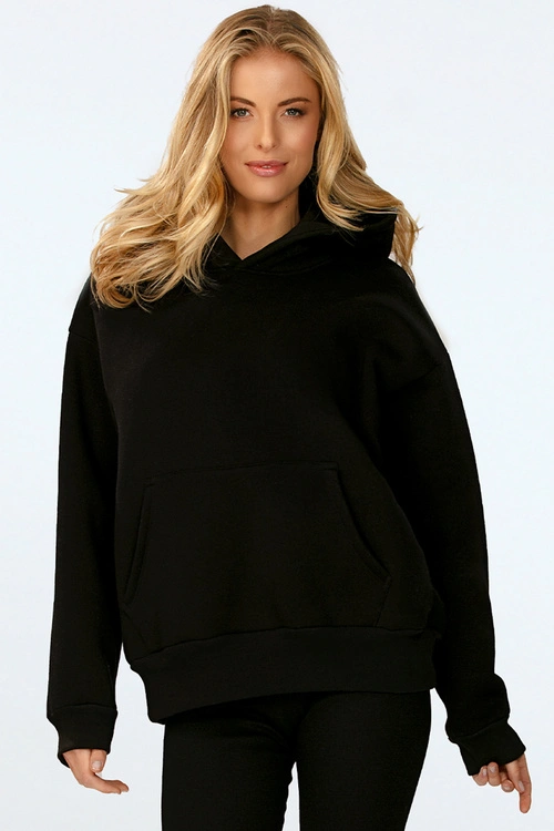 Bluza nierozpinana Dkaren Oseye-Bl czarny 