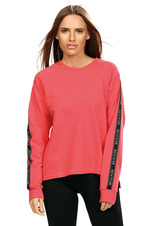 Reviver F5585 Bluza nierozpinana, malinowy