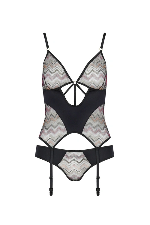 Gorset sexy Casmir Lagerta corset black 