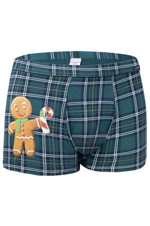 Majtki bokserki Cornette Merry Christmas Cookie 5 007/70 zielony 