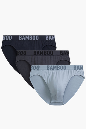 Slipy Atlantic 3MP-199 3-pack granat/niebieski/grafit 