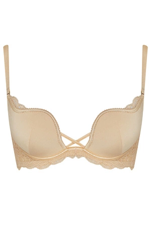 Biustonosz push-up Henderson Delis 36121 beżowy 