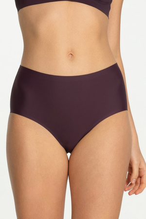 Wysokie figi Julimex Simple Maxi dark plum
