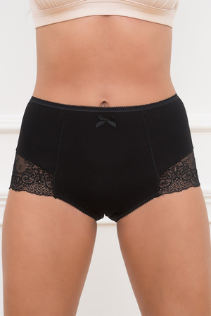 Wysokie figi Italian Fashion Alchemia maxi czarny