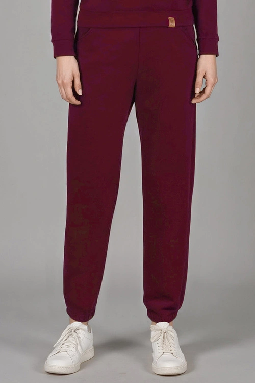 Spodnie dres Vivisence 9104 bordowy