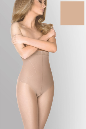 Wyszczuplające rajstopy z wysokiem stanem Gabriella High Shaper 20 DEN code 718 melisa