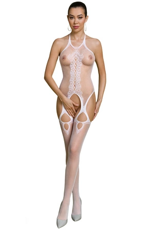 Body bodystocking Passion ECO BS013 white