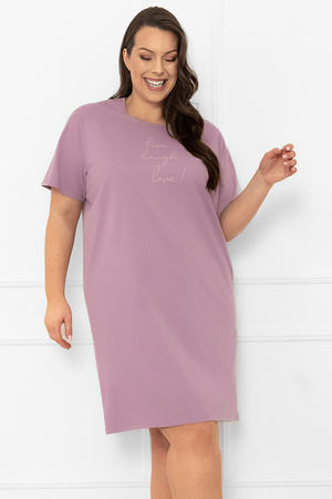 Nocna koszula Italian Fashion Ksara kr.r. wrzos