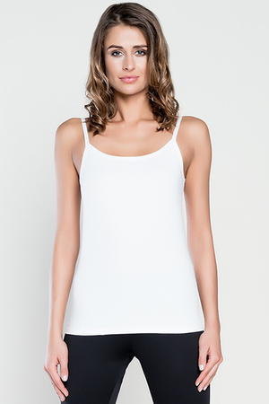 Koszulka na ramiączkach Italian Fashion Ibiza ws.r. biały