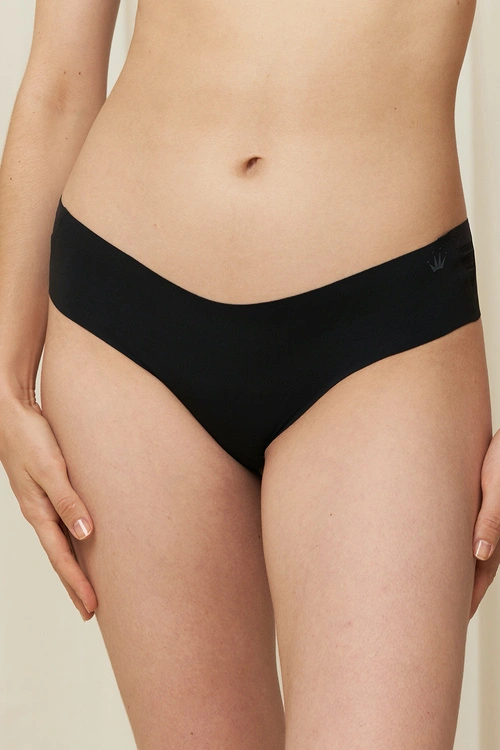Majtki brazyliany Triumph 10214469 Flex Smart Highleg Brazilian EX 0004-black
