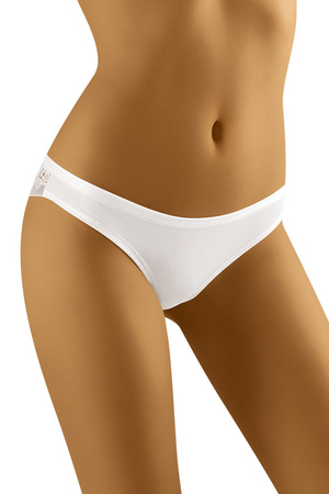 Wol-Bar Soft Flossy Majtki figi, biały