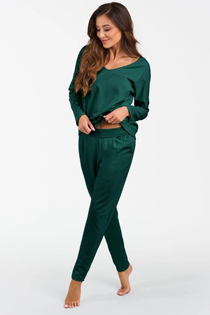 Dres homewear Italian Fashion Karina dł.r. dł.sp. zielony