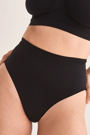 Gabriella Hi-Leg Shapewear wysokie figi modelujące black