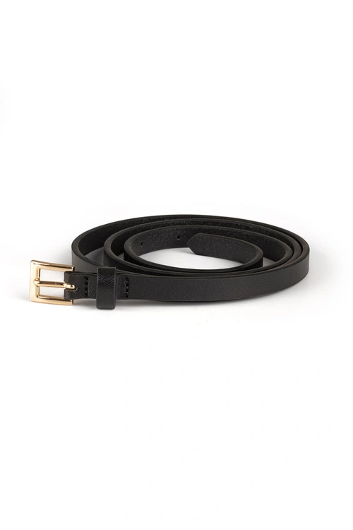 Pasek skórzany Vivisence P0003 black