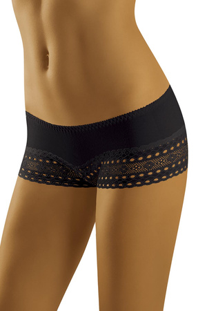 Wol-Bar Eco-Ho Majtki szorty, czarny