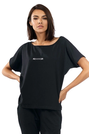 Koszulka bez rękawów Reviver F5530 czarny 