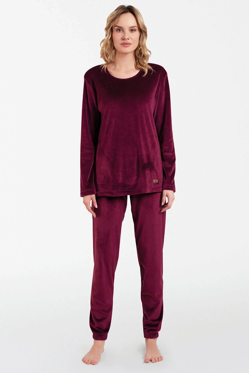Dres homewear Italian Fashion Akara dł.r. dł.sp. bordo