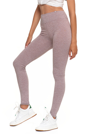 Legginsy klasyczne Moraj RDL1000-018 beige melange