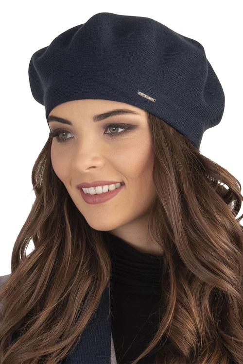 Vivisence 7005 Nakrycie głowy beret, granatowy