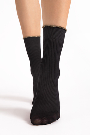 Skarpetki Fiore Sassy 40 DEN G1195 black