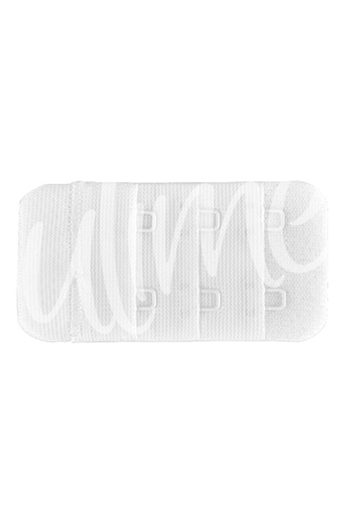 Julimex BA-03 2-rzędowy Akcesoria do biustonosza przedłużacz obwodu, biały