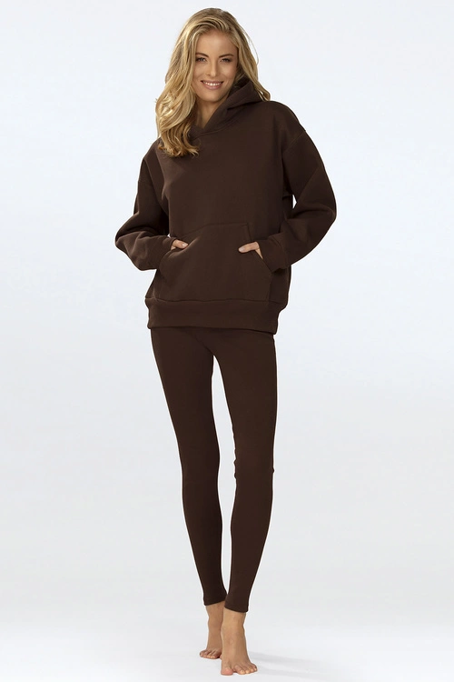 Komplet legginsy + bluza Dkaren Oseye-Kpl czekolada