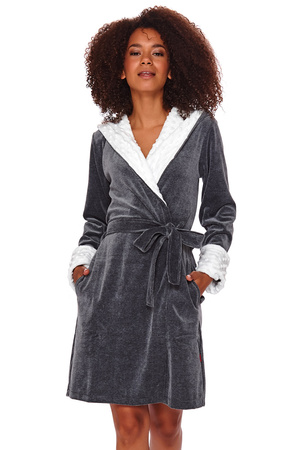Nocna szlafrok Doctor Nap SDB.7059 dark grey