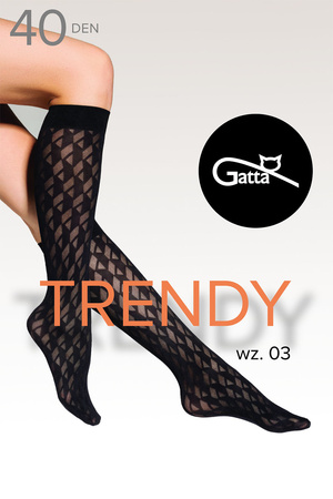 Podkolanówki Gatta Knee Socks 03 40 DEN nero