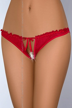 Axami V-6448 Magenta Majtki stringi, czerwony