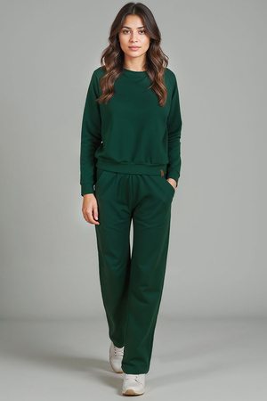 Komplet bluza+spodnie Vivisence 9205kmpl zielony