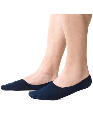 Skarpety stopki Steven 058 MEN stopki bawełniane granatowy 004 