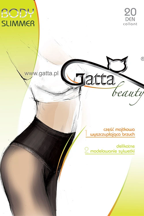 Gatta Body Slimmer Wyrób pończoszniczy rajstopy, nero