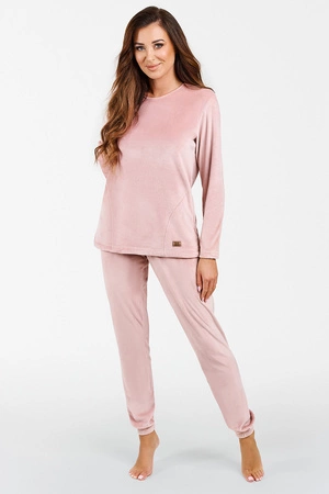 Dres homewear Italian Fashion Akara dł.r. dł.sp. pudrowy róż