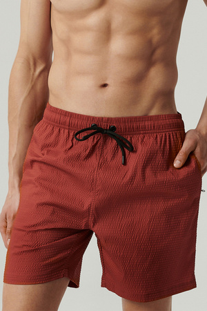 Kostium kąpielowy bermudy Atlantic KMB-226  rdzawy