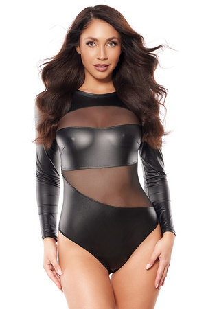 Seksowne body Axami V-10580 czarny 