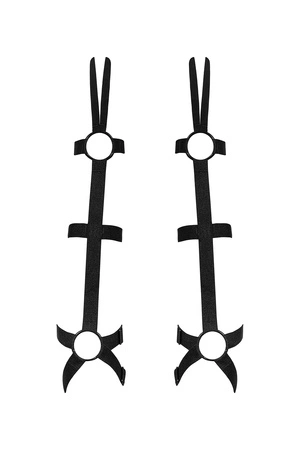 Nocna uprząż Obsessive Armares harness czarny