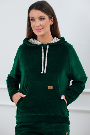 Bluza nierozpinana Italian Fashion Oliw dł.r. c.zielony