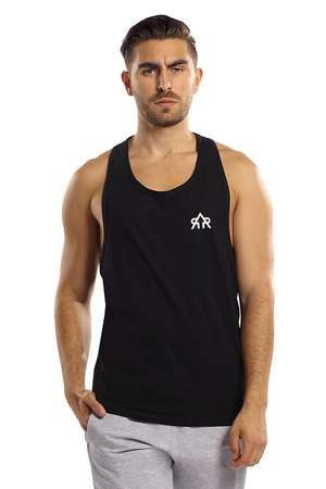 Koszulka bez rękawów Reviver F5537 czarny